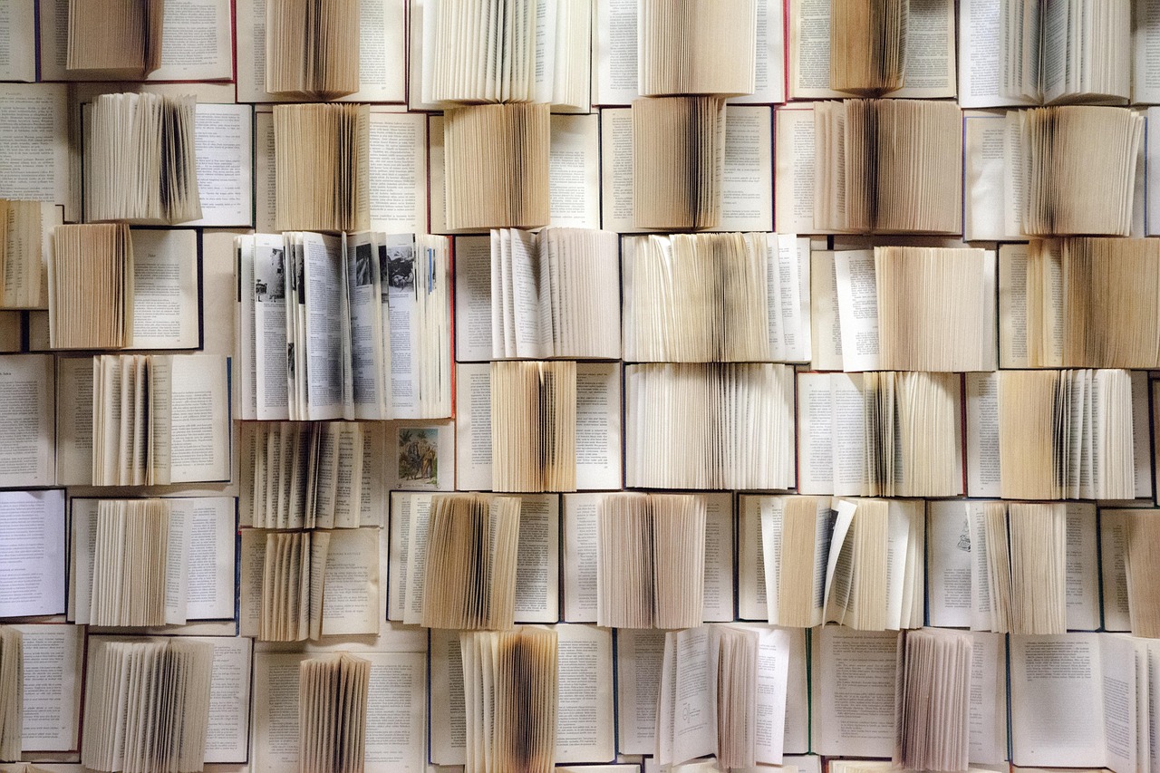 Stock photo of books
