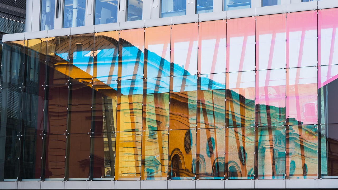 Stock photo of office buildings